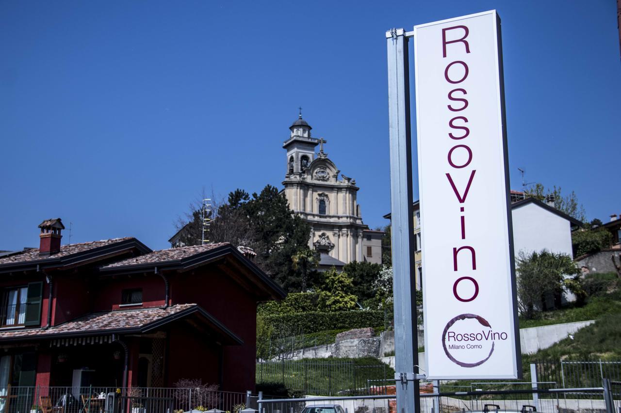 Hotel Rossovino Côme Esterno foto